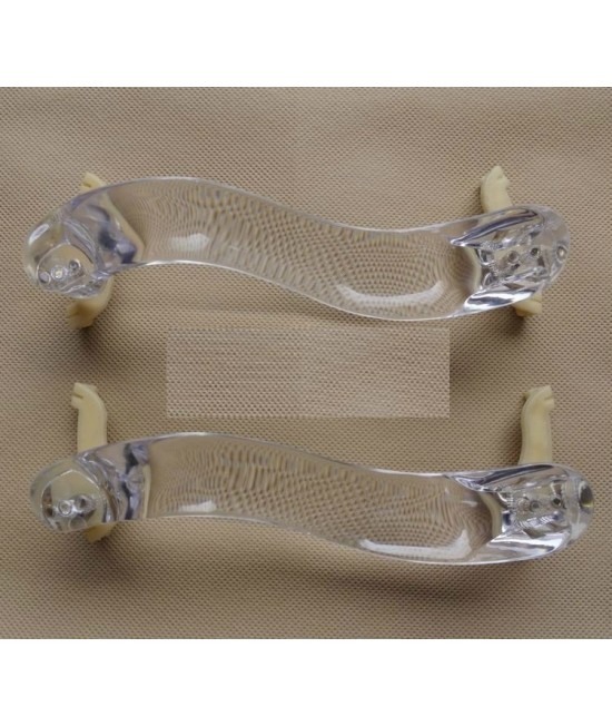 透明水晶肩托
